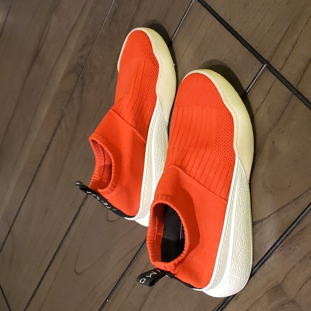 Stella McCartney Loop Sock Sneakers, Size 38-7.5